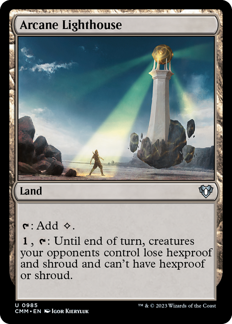 Image of Arcane Lighthouse (CMM-985) - Commander Masters