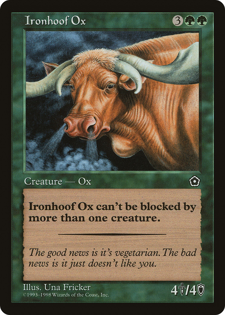 Image of Ironhoof Ox (P02-130) - Portal Second Age