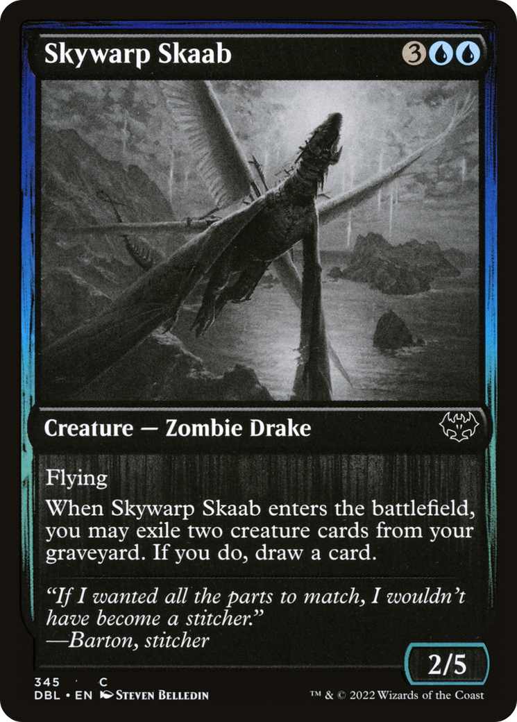 Image of Skywarp Skaab (DBL-345) - Innistrad: Double Feature Foil