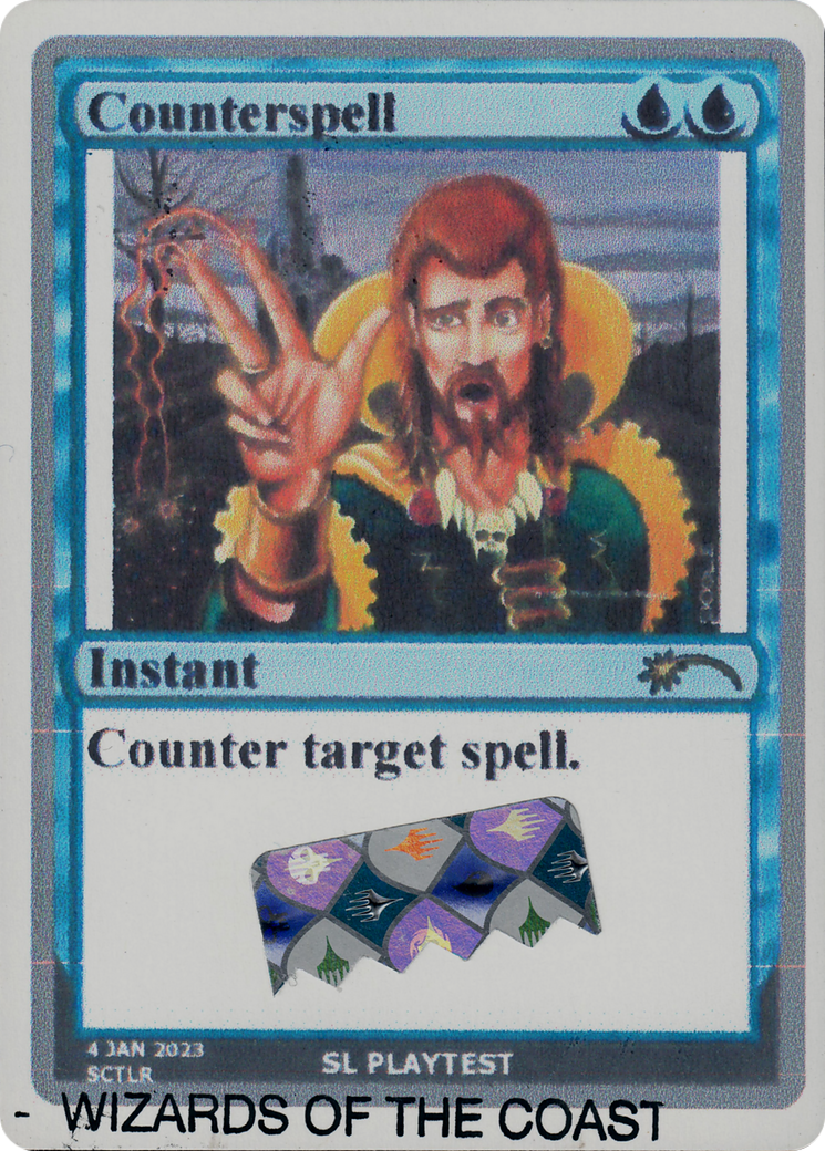 Image of Counterspell (SL PLAYTEST) (SLD-SCTLR) - Secret Lair Drop