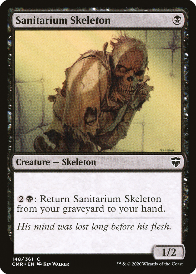 Image of Sanitarium Skeleton (CMR-148) - Commander Legends Foil