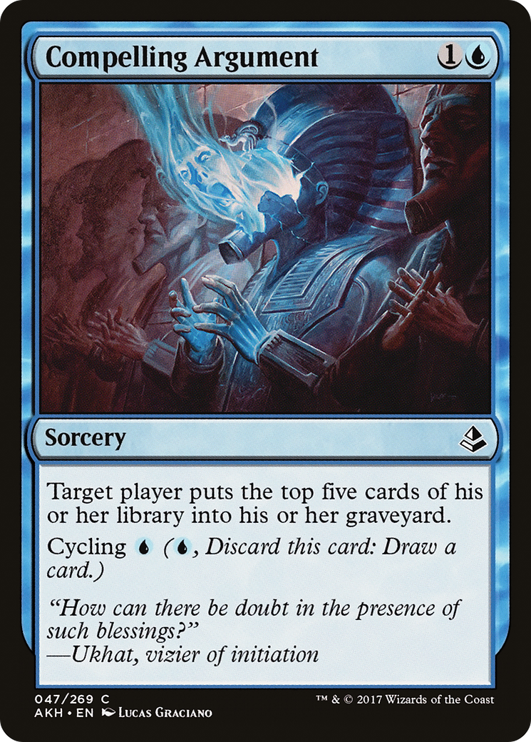 Image of Compelling Argument (AKH-047) - Amonkhet