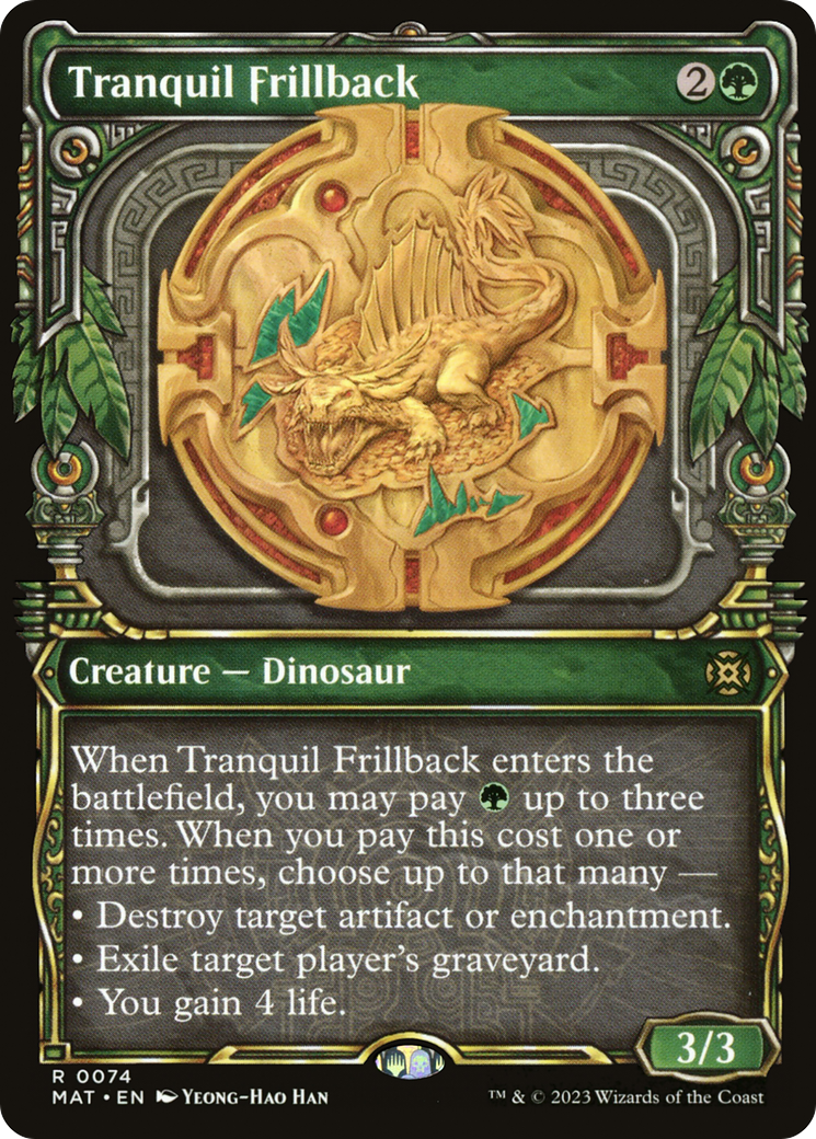 Image of Tranquil Frillback (Showcase) (MAT-074) - March of the Machine: The Aftermath: (Showcase)