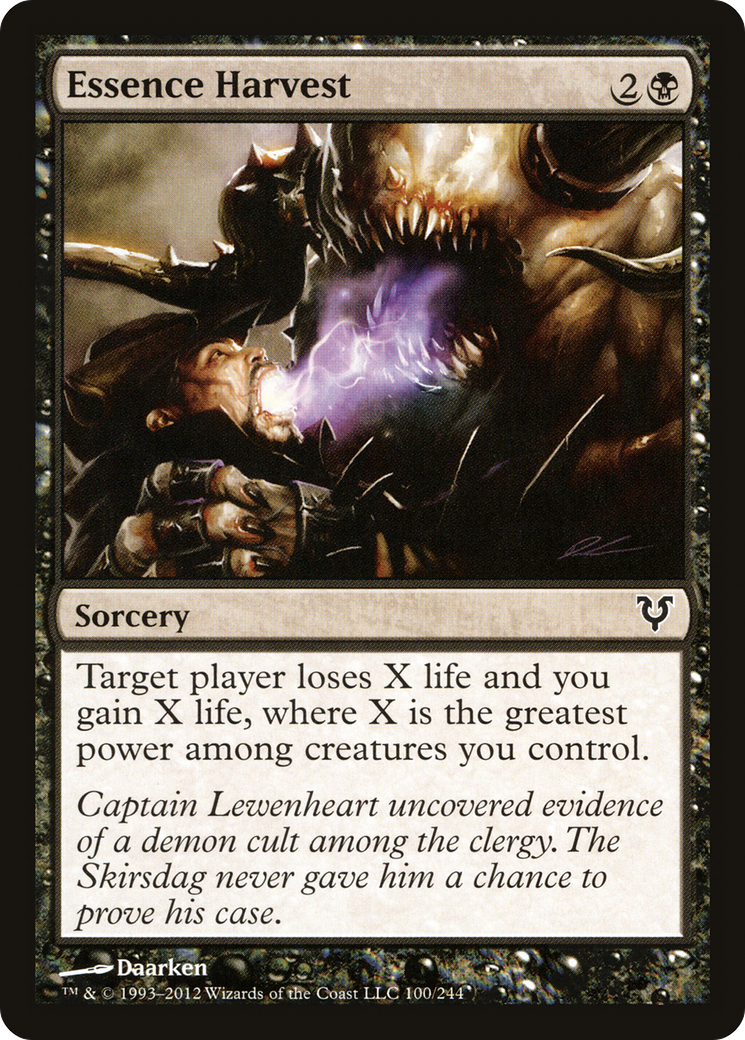 Image of Essence Harvest (AVR-100) - Avacyn Restored Foil