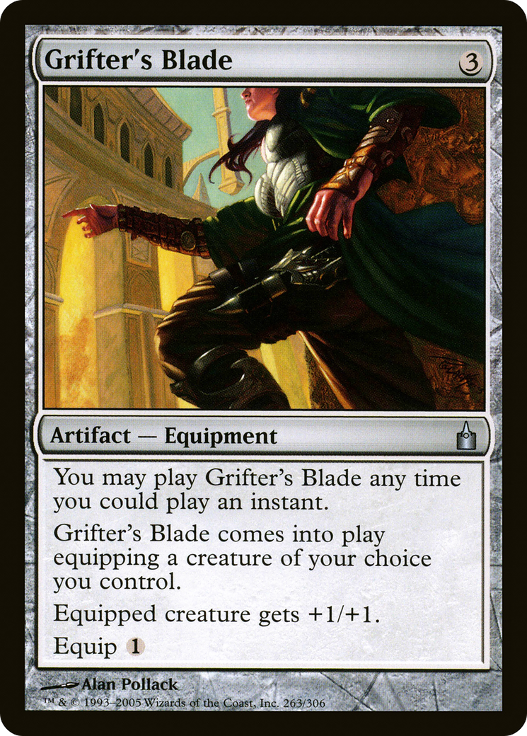 Image of Grifter's Blade (RAV-263) - Ravnica: City of Guilds