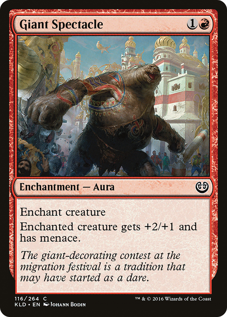Image of Giant Spectacle (KLD-116) - Kaladesh Foil