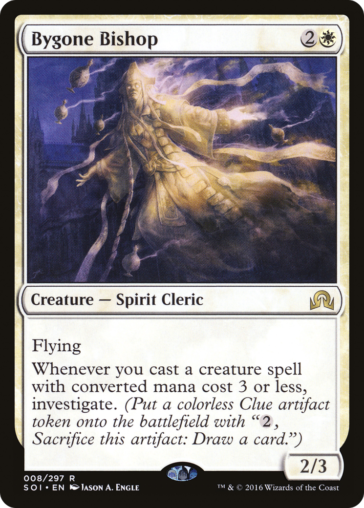 Image of Bygone Bishop (SOI-008) - Shadows over Innistrad Foil