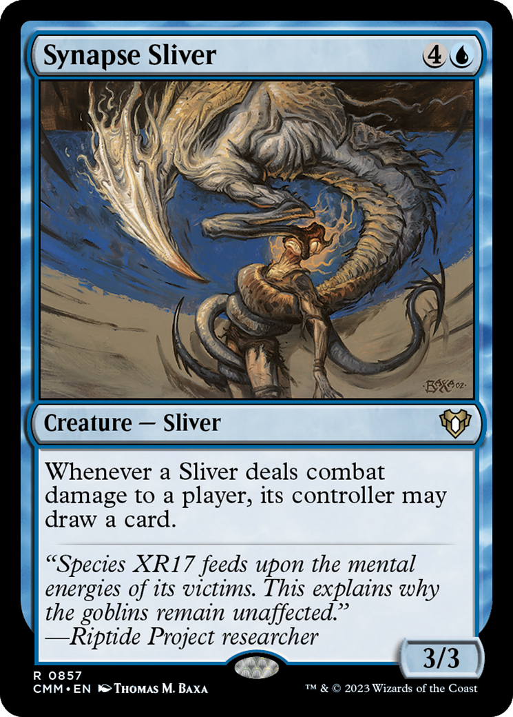 Image of Synapse Sliver (CMM-857) - Commander Masters