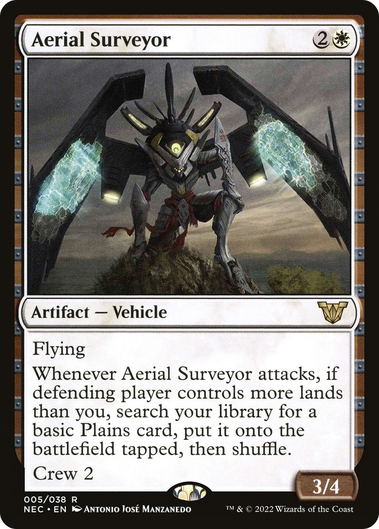 Image of Aerial Surveyor (NEC-005) - Neon Dynasty Commander