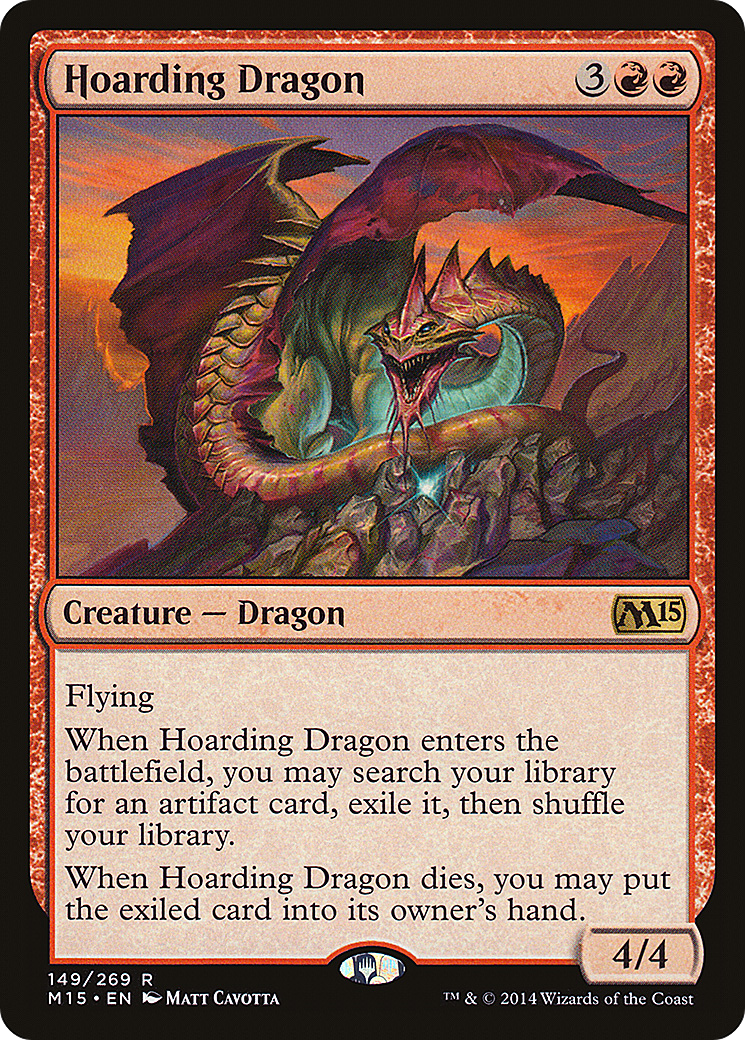Image of Hoarding Dragon (M15-149) - Magic 2015