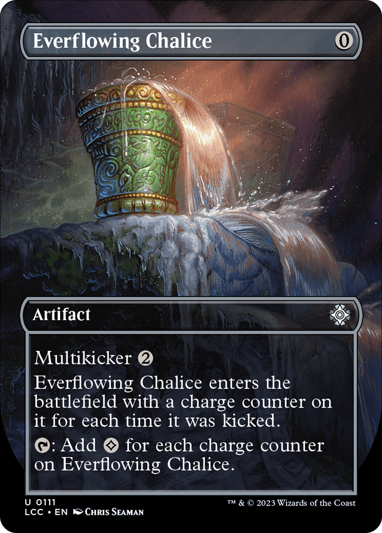 Image of Everflowing Chalice (Borderless) (LCC-111) - The Lost Caverns of Ixalan Commander (Borderless)