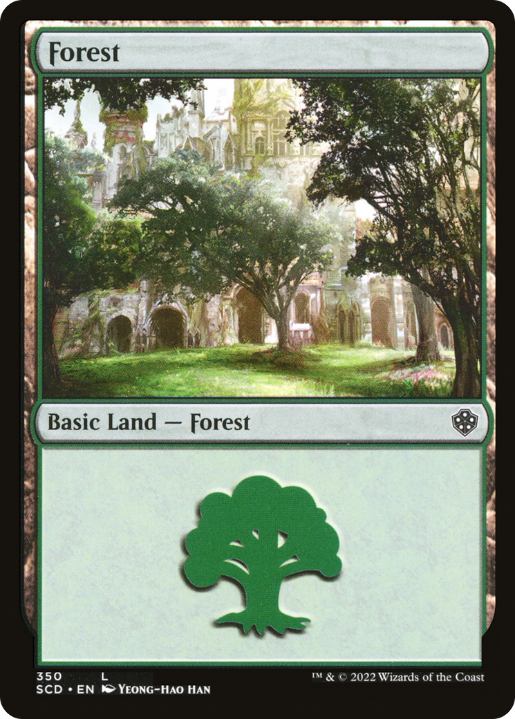 Image of Forest (350) (SCD-350) - Starter Commander Decks