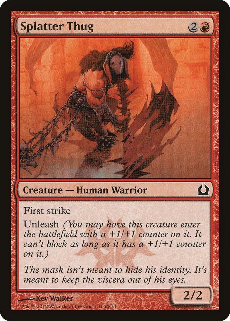 Image of Splatter Thug (RTR-105) - Return to Ravnica