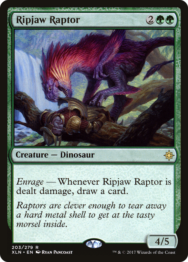 Image of Ripjaw Raptor (XLN-203) - Ixalan Foil