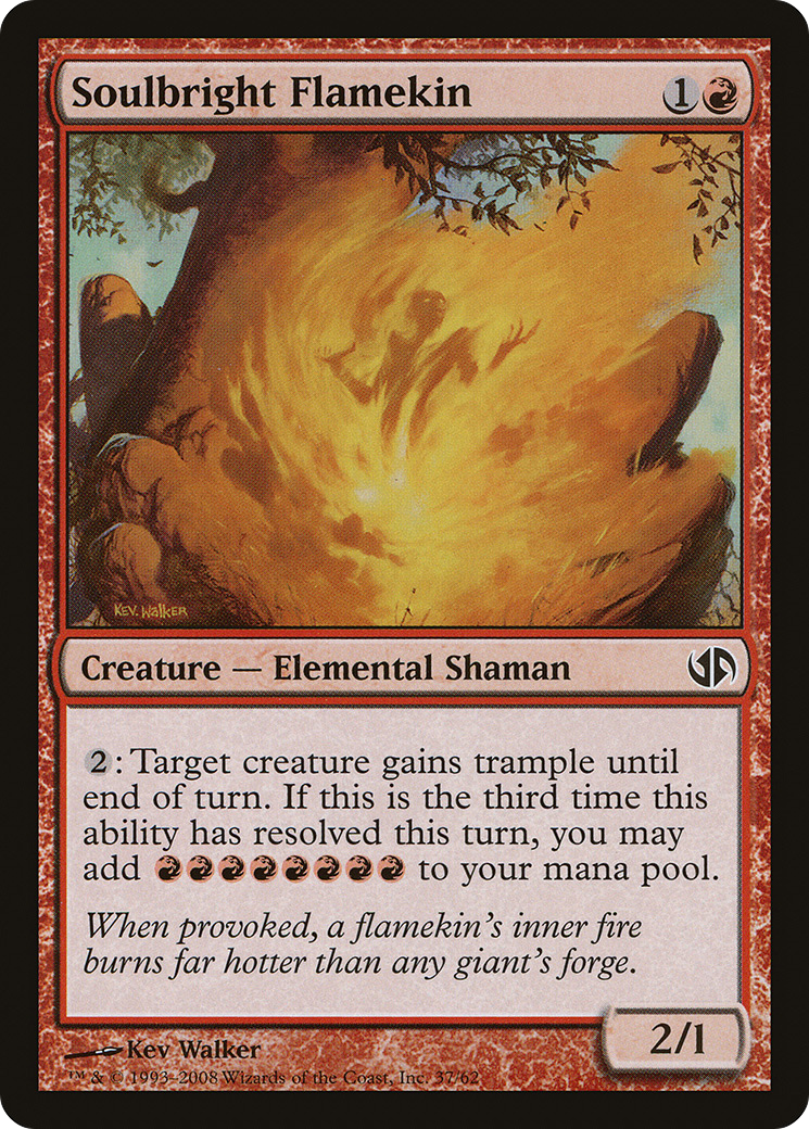 Image of Soulbright Flamekin (DD2-037) - Duel Decks: Jace vs. Chandra