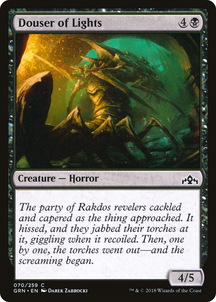 Image of Douser of Lights (GRN-070) - Guilds of Ravnica Foil