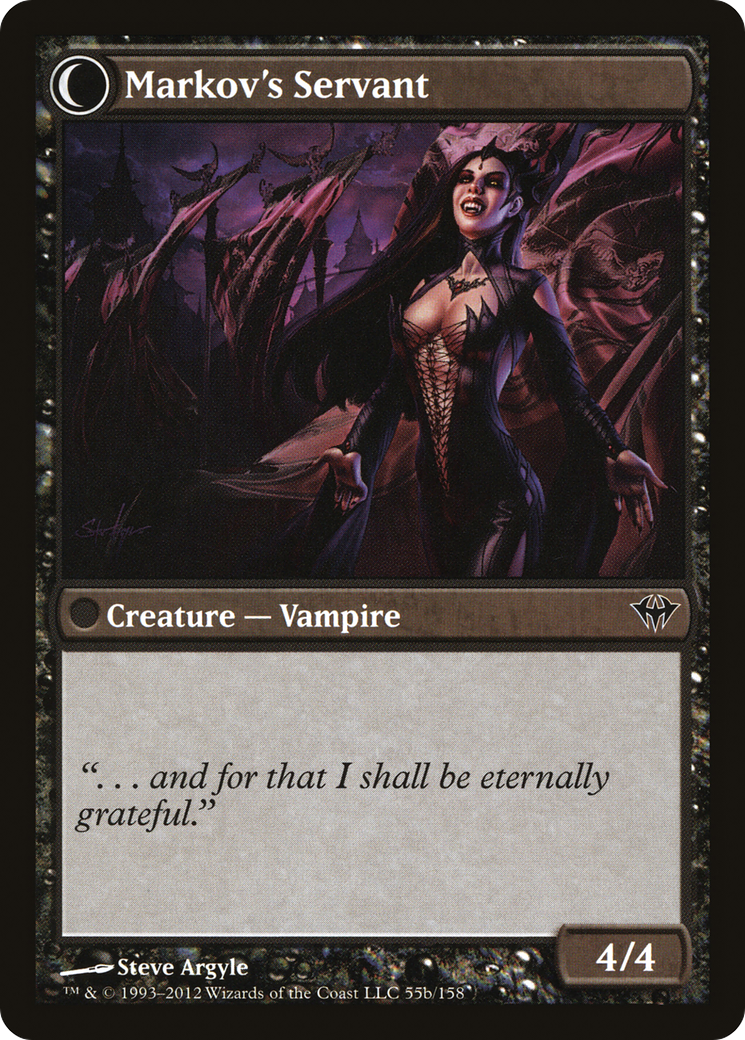 Image of Chosen of Markov (DKA-055) - Dark Ascension: (Double Faced Transform) Foil