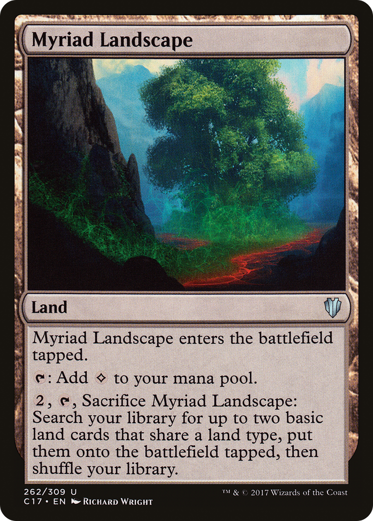 Image of Myriad Landscape (C17-262) - Commander 2017