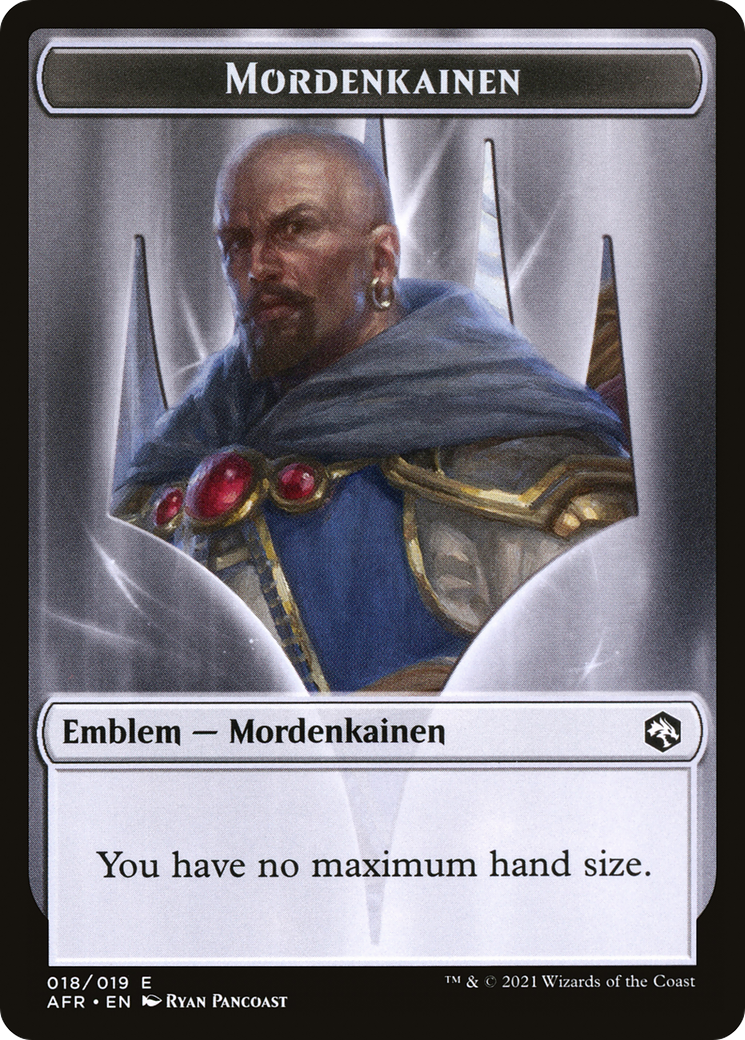 Image of Mordenkainen Emblem (TAFR-018) - Adventures in the Forgotten Realms Tokens Foil