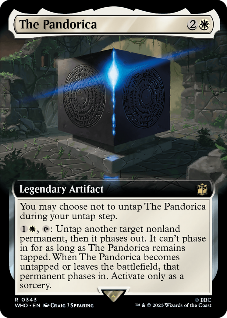 Image of The Pandorica (Extended Art) (WHO-343) - Doctor Who: (Extended Art) Foil