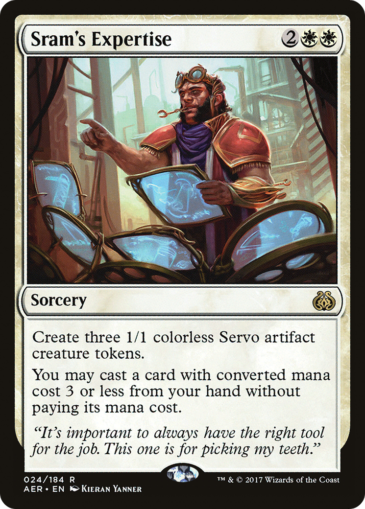 Image of Sram's Expertise (AER-024) - Aether Revolt