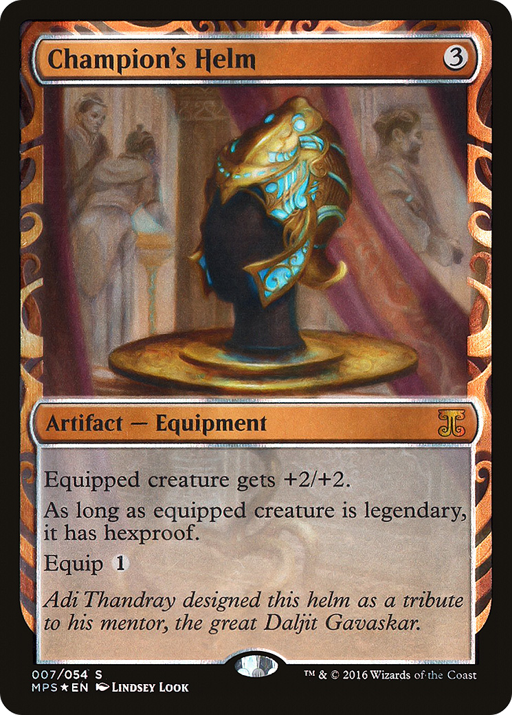 Image of Champion's Helm (MPS-007) - Kaladesh Inventions Foil