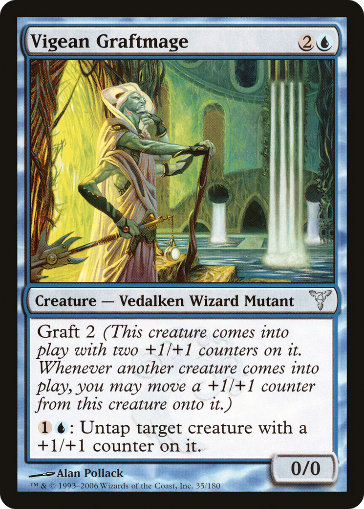 Image of Vigean Graftmage (DIS-035) - Dissension Foil