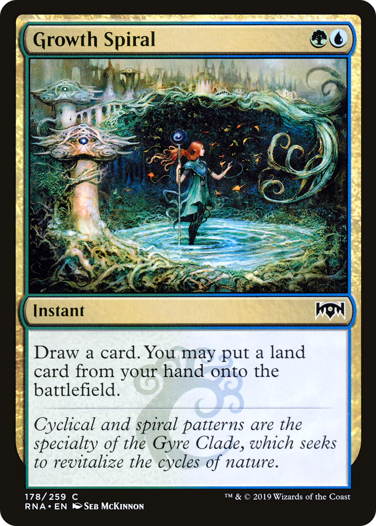Image of Growth Spiral (RNA-178) - Ravnica Allegiance