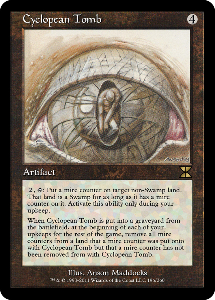 Image of Cyclopean Tomb (ME4-195) - Masters Edition IV Foil