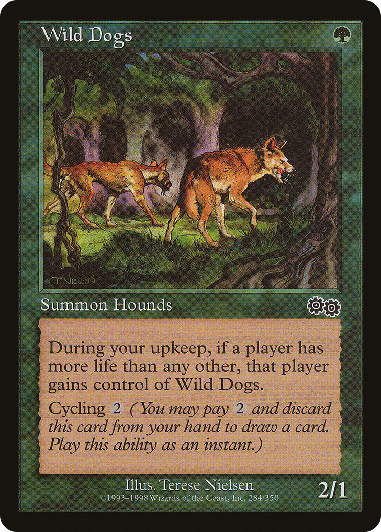Image of Wild Dogs (USG-284) - Urza's Saga