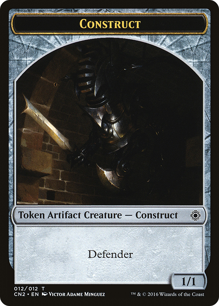 Image of Construct Token (CN2-012) - Conspiracy: Take the Crown Tokens