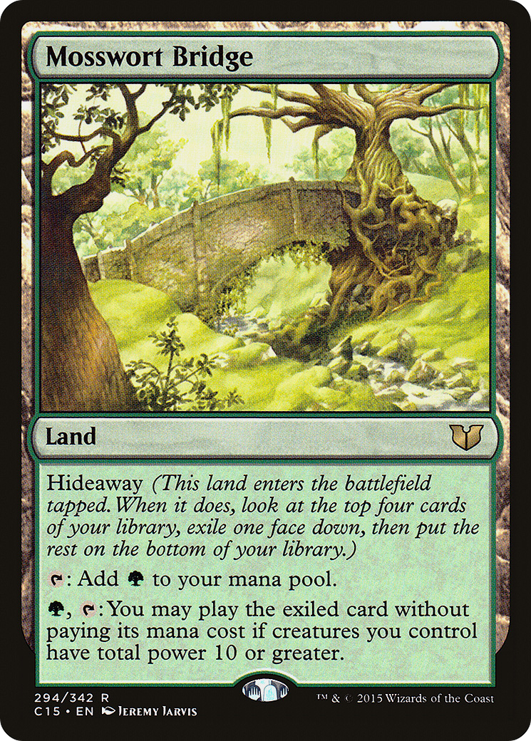 Image of Mosswort Bridge (C15-294) - Commander 2015
