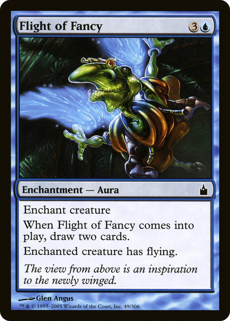 Image of Flight of Fancy (RAV-049) - Ravnica: City of Guilds Foil