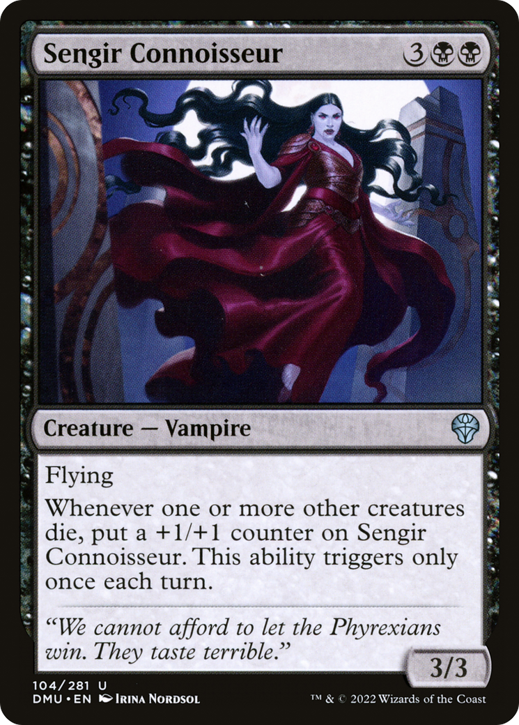 Image of Sengir Connoisseur (DMU-104) - Dominaria United