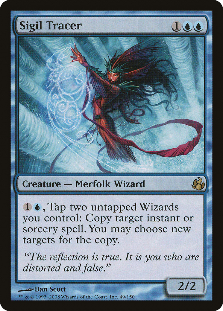 Image of Sigil Tracer (MOR-049) - Morningtide Foil