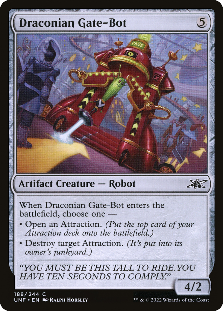 Image of Draconian Gate-Bot (UNF-188) - Unfinity