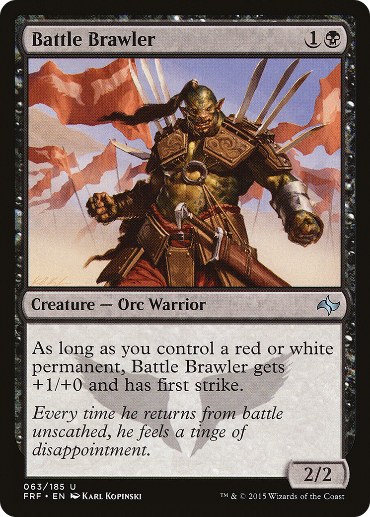 Image of Battle Brawler (FRF-063) - Fate Reforged