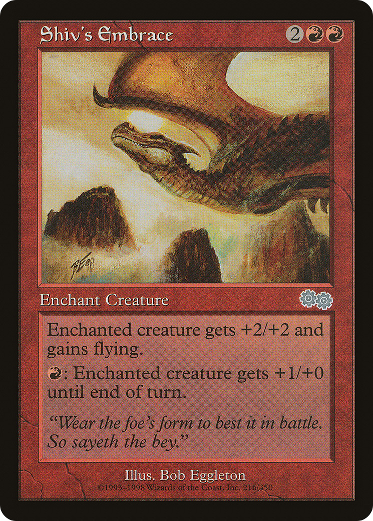 Image of Shiv's Embrace (USG-216) - Urza's Saga