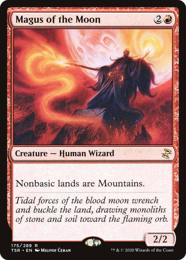 Image of Magus of the Moon (TSR-175) - Time Spiral Remastered Foil