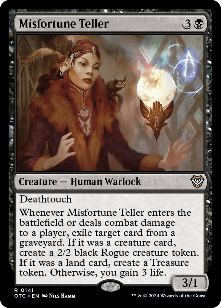 Image of Misfortune Teller (OTC-141) - Outlaws of Thunder Junction Commander