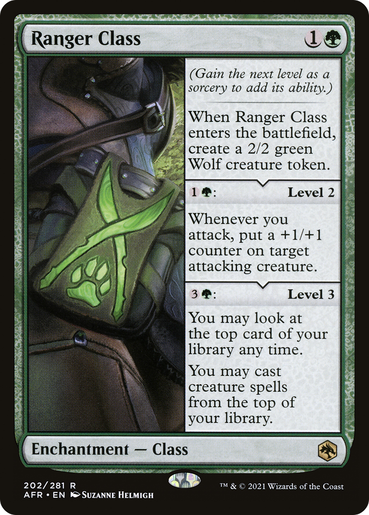 Image of Ranger Class (AFR-202) - Adventures in the Forgotten Realms Foil
