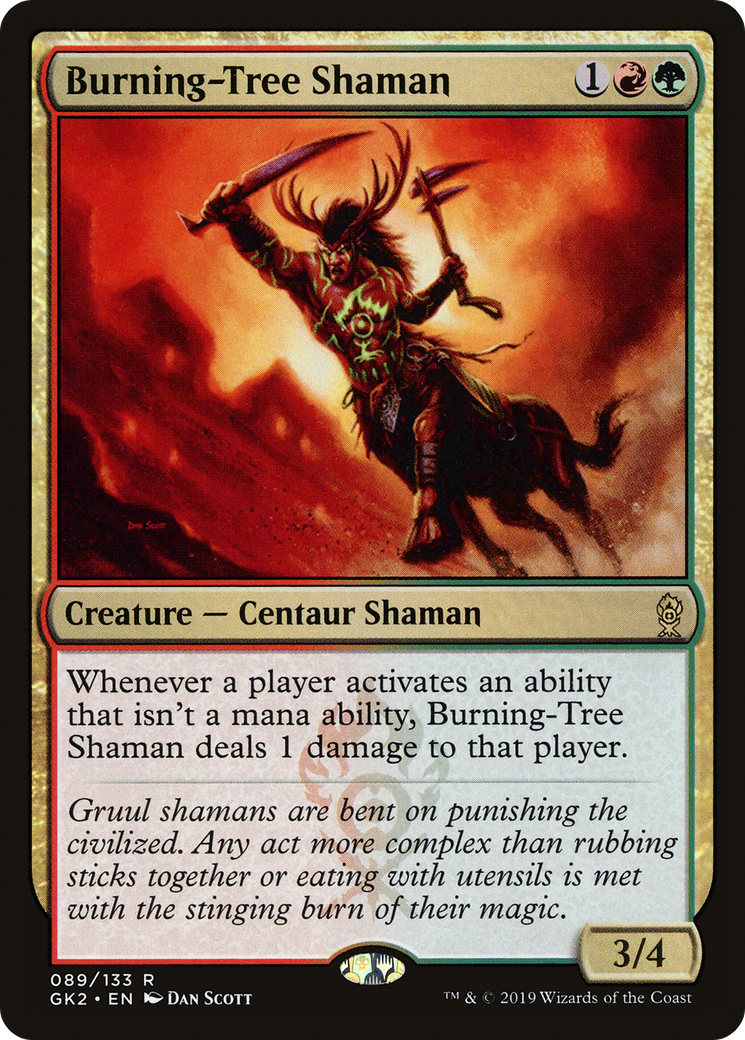 Image of Burning-Tree Shaman (GK2-089) - RNA Guild Kit