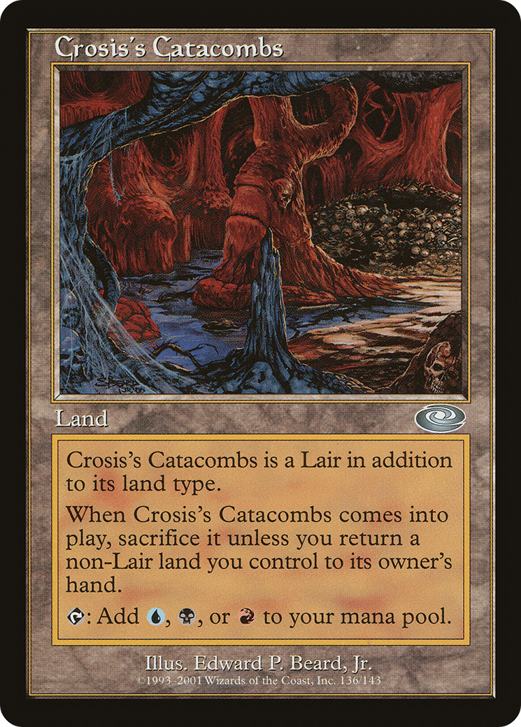 Image of Crosis's Catacombs (PLS-136) - Planeshift Foil