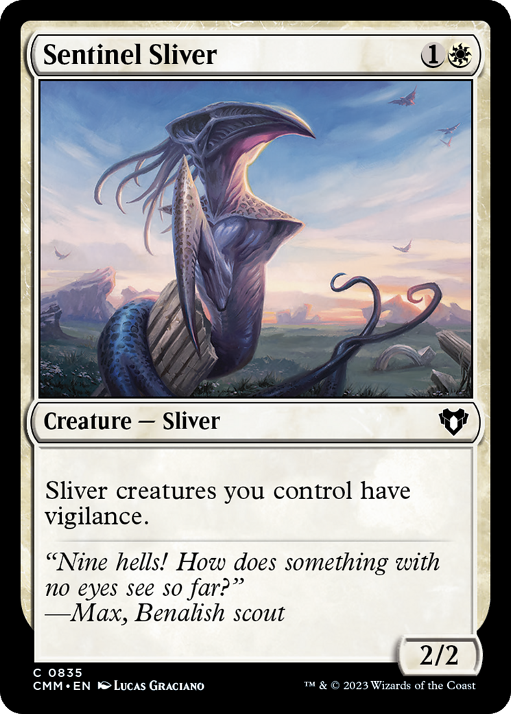 Image of Sentinel Sliver (CMM-835) - Commander Masters