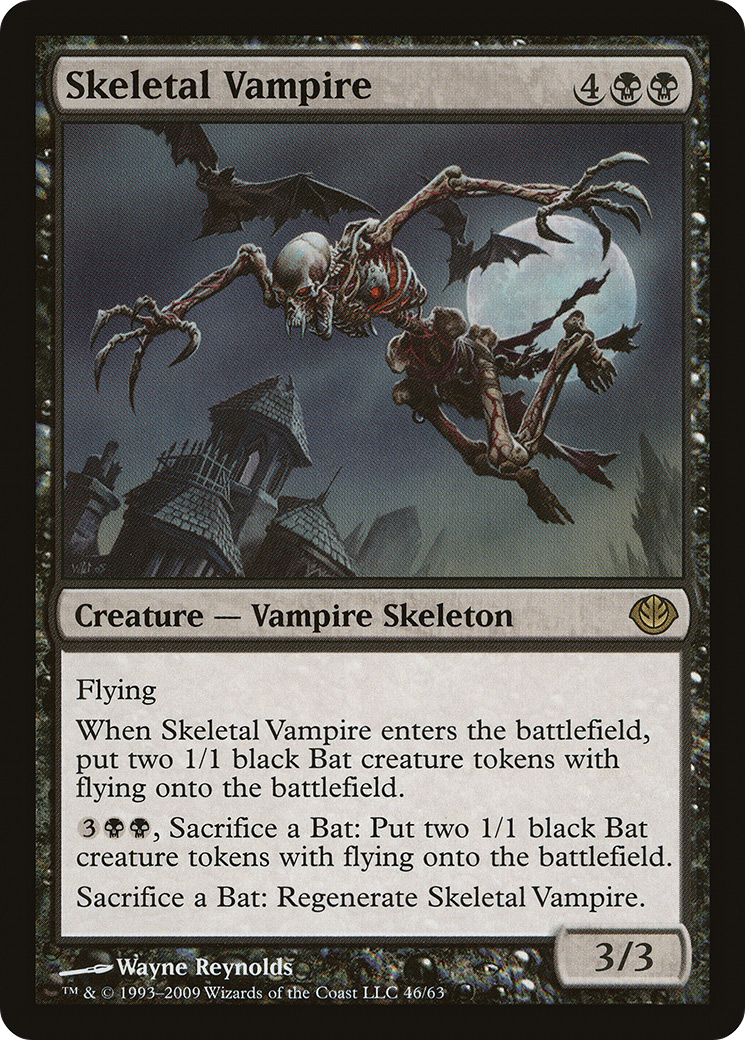Image of Skeletal Vampire (DDD-046) - Duel Decks: Garruk vs. Liliana