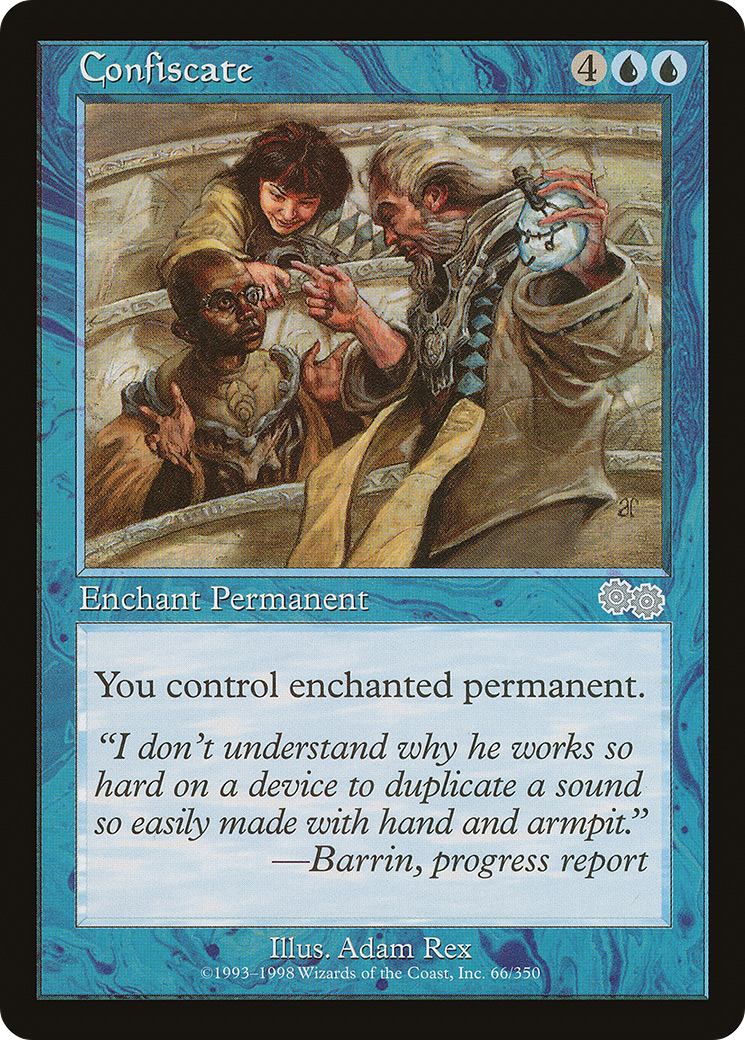 Image of Confiscate (USG-066) - Urza's Saga