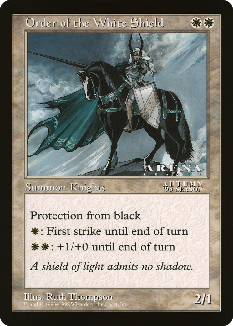 Image of Order of the White Shield (OLEP-061) - Oversized League Prizes