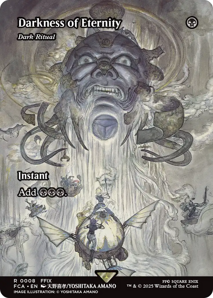 Image of Darkness of Eternity - Dark Ritual (Showcase) (FCA-008) - FINAL FANTASY: Through the Ages / Darkness of Eternity (Borderless)