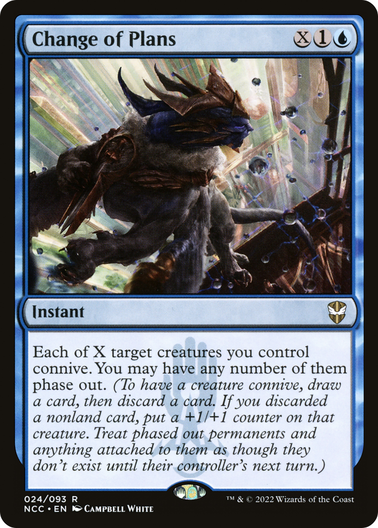 Image of Change of Plans (NCC-024) - New Capenna Commander