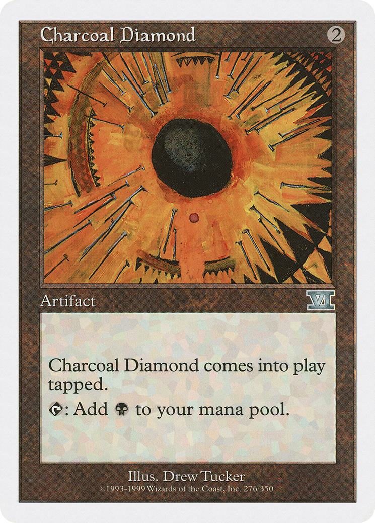 Image of Charcoal Diamond (6ED-276) - Classic Sixth Edition